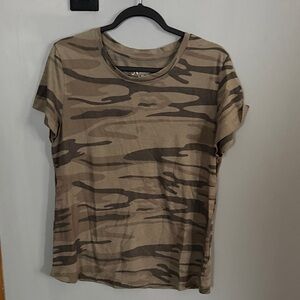 Natural Reflections Camo Short Sleeve Tee - Olive & Khaki